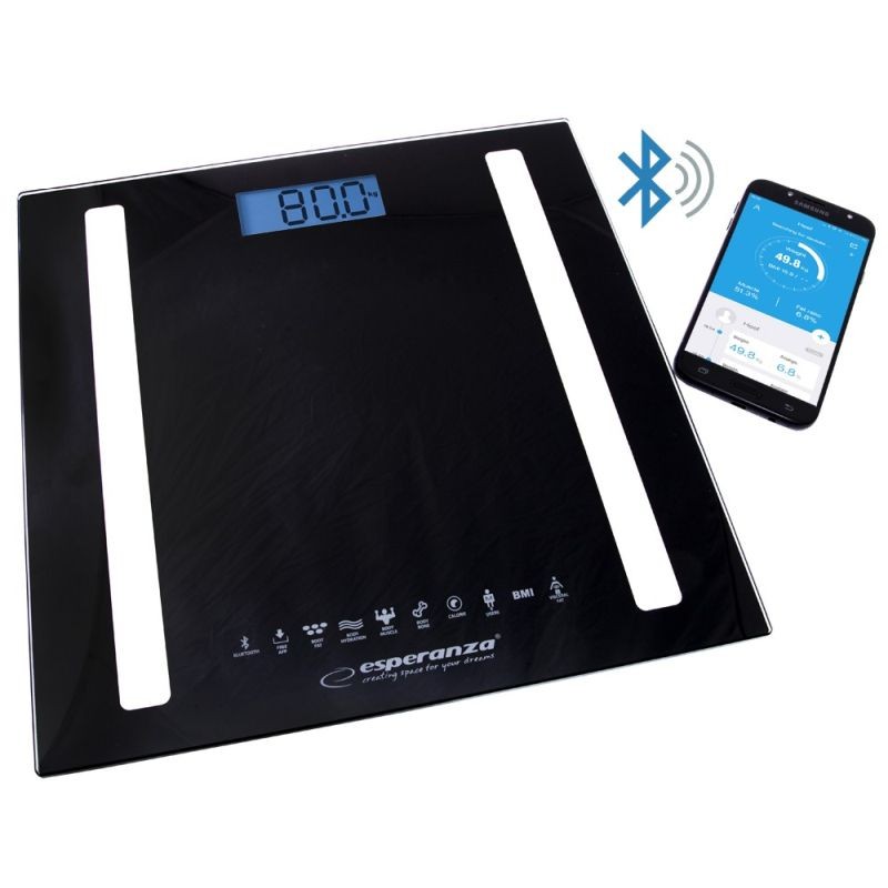 Cantar corporal bluetooth, diagnoza IMC, Android iOS, 8 utilizatori, maxim 180 kg, RESIGILAT - imagine 5